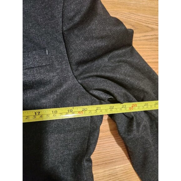 7 Downie St. Blazer Jacket Size 42R Grey Pre-Owned - Picture 8 of 8